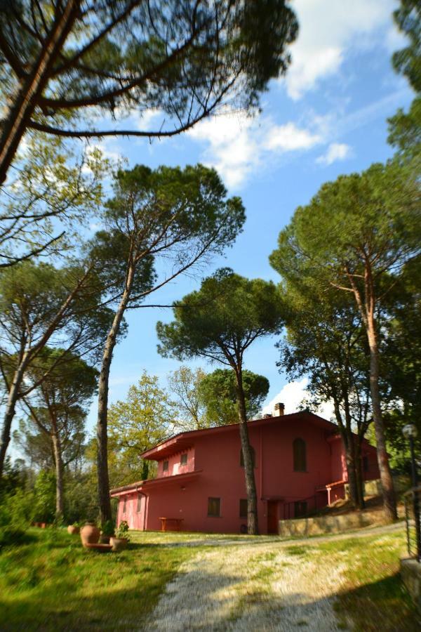 מונטלופו פיורנטינו Agriturismo Poggio Al Pino מראה חיצוני תמונה